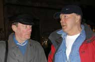 Ed & Mike in Rome, 2003